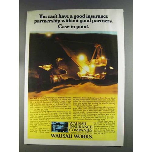 1980 Wausau Insurance Ad - Case in Point