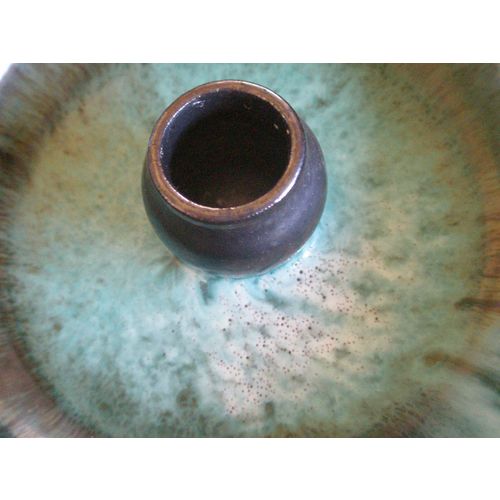 Canadian Blue Mountain Pottery Candle Stick / Holder / Bowl