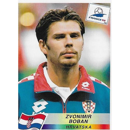 Panini's FIFA World Cup France 1998 Stickers: No.545 - Boban