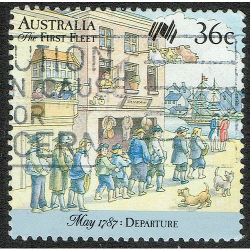 Australia 1987 Bicent Australian Settlement (6th Iss) 36c Mult SG1059 GU