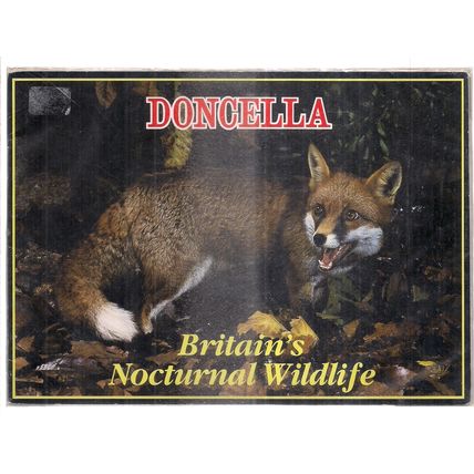 BRITAIN'S NOCTURNAL WILDLIFE..Doncella Cigars cards unused empty album