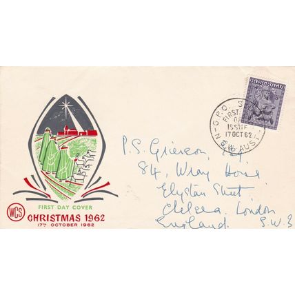Australia 1962 Christmas FDC Sydney special cancel written VGC