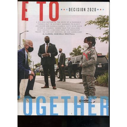 JOE BIDEN & KAMALA HARRIS People magazine 2020 "It's Time for America to Unite"!