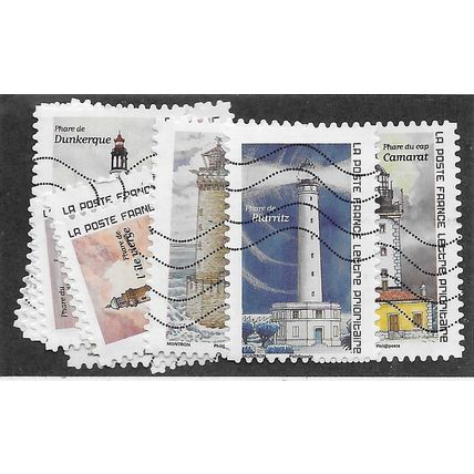 FRA 2019 (SET) 'LIGHTHOUSES' (12v) FINE USED (EBID71-728)