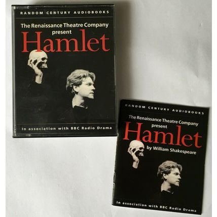 AUDIO BOOK William Shakespeare HAMLET Cast Performance on 4 x cass BRANAGH etc