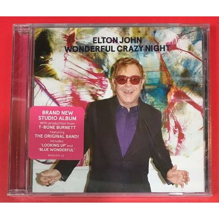 WONDERFUL CRAZY NIGHT by ELTON JOHN (CD, 2016 - USA - Island) BRAND NEW “SEALED”