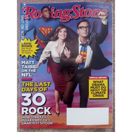 Rolling Stone Magazine January 31, 2013 – 30 Rock Cover