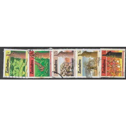1985/1988 5 different values - fine used (o)