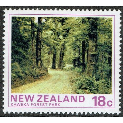 New Zealand 1975 Forest Park Scenes 18c Multicoloured SG1077 UM