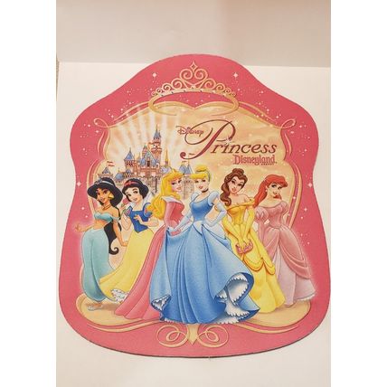 DISNEY LAND PARK SIX PRINCESSES COMPUTER MOUSE PAD~NEW~CINDERELLA, SNOW WHITE +