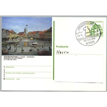Deutschland SSt. Hauzenberg 'Fermschach-Treffen' 1982