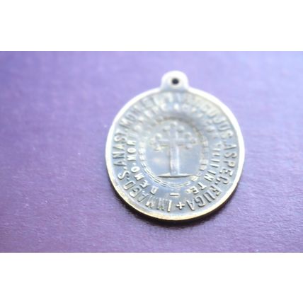 Vintage Religious Pendant Capvt S. Anastasll Pers. M. IMMAGO.S.ANAST MON.ET.MART