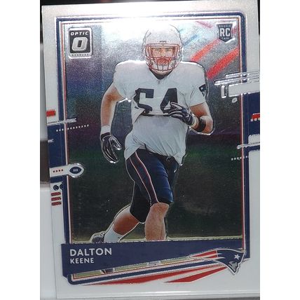 2020 Donruss Optic DALTON KEENE (New England Patriots) Rookie Card #147