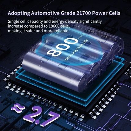 Zime Power Bank 40000mAh 100W for MacBook Camping Charger Fishing LED Light