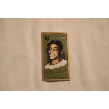 Willie Mays 2003 Topps 205 POLAR BEAR MINI NO. 156