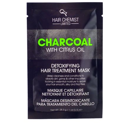 HAIR CHEMIST CHARCOAL WITH CITRUS OIL DETOXIFYING HAIR TREATMENT MASK