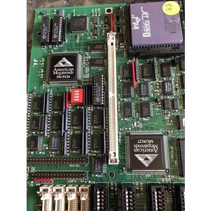 AMERICAN MEGATRENDS SUPER VOYAGER-VLB,series-690,AMIOATLPP75256 MOTHER BOARD,BD
