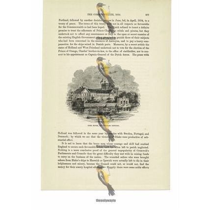 York House, London, c1650, Book Illustration (Print), c1870