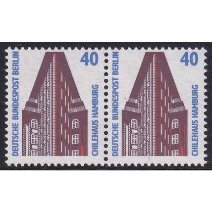 Berlin - Germany 1987 SG B781 UMM Pair (D-368 (15))