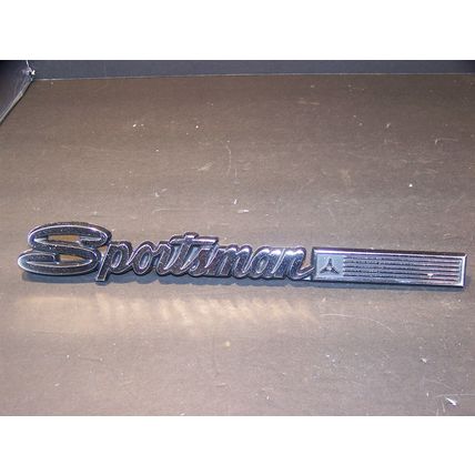 1970 - 1977 DODGE SPORTSMAN EMBLEM OEM #2956460 71 72 73 74 75 76 VAN