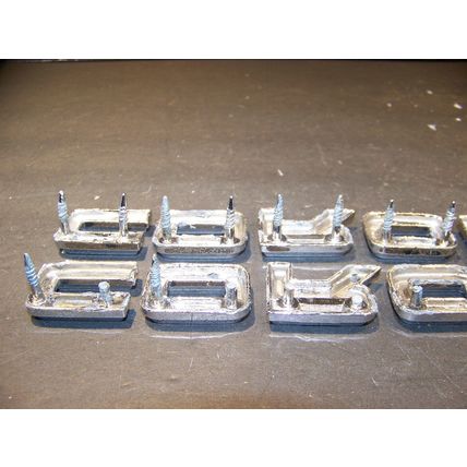 1968 DODGE CORONET QUARTER PANEL EMBLEMS OEM #2840622 2840619 2840623 2840624 +
