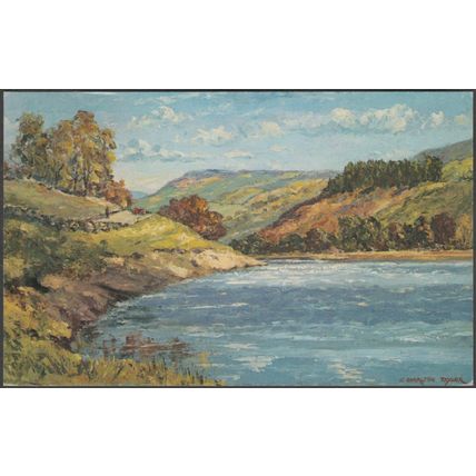 Gouthwaite, Upper Nidderdale, Yorkshire, 1980 - Post Office Postcard