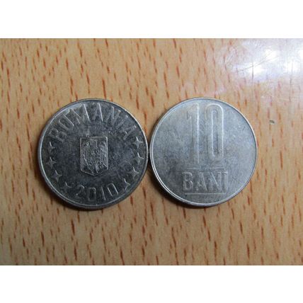 Romana 2010 10 Bani Coin