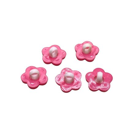 14mm Acrylic Pink Shank Buttons Baby Cardigan Knitting Crochet Sewing Crafts