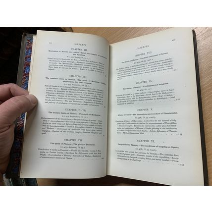 RARE* 1875 "THE AGE OF PERICLES - POLITICS & ARTS OF GREECE" VOL 1 BOOK (P5)