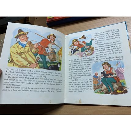 RARE* 1953 "DICK WHITTINGTON" HEIRLOOM LIBRARY ILLUSTRATED HARDBACK BOOK (P3)