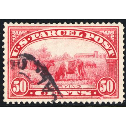 Q10, Used 50¢ VF - Parcel Post Stamp * Stuart Katz