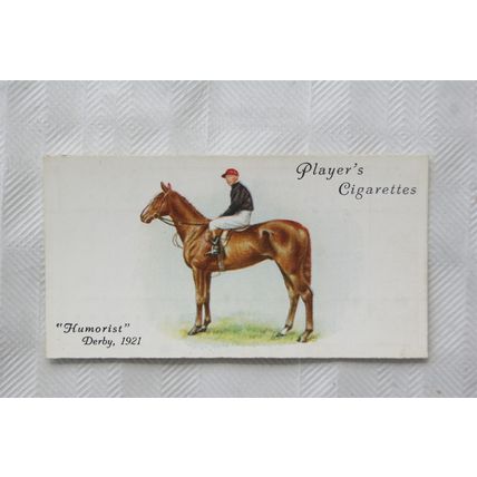 1933 Players Derby & Grand National Winners No. 14 Humorist, Derby 1921