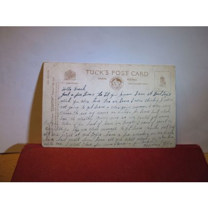 'ALL SCOTCH' series, SCOTLAND used antique postcard by R. Tuck 'Oilette' =
