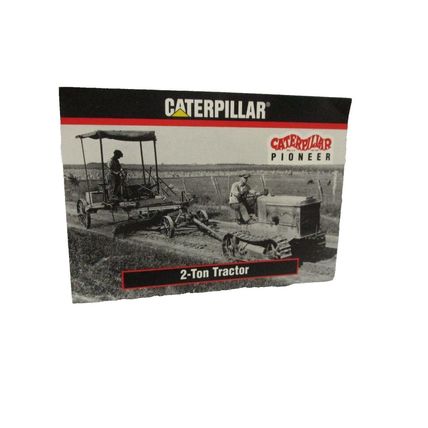 Toy 1962 2-Ton Caterpillar Tractor 1/16 Scale National Truck