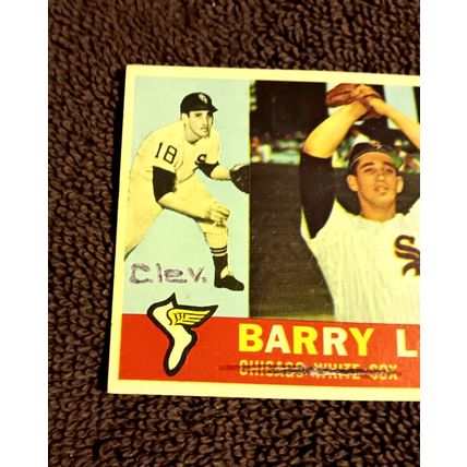 1960 Topps # 41 RC Barry Latman Chicago White Sox Pitcher 3.5 VG+ Condition