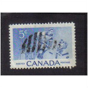1956 canada ice-hockey 5c f/u sg485