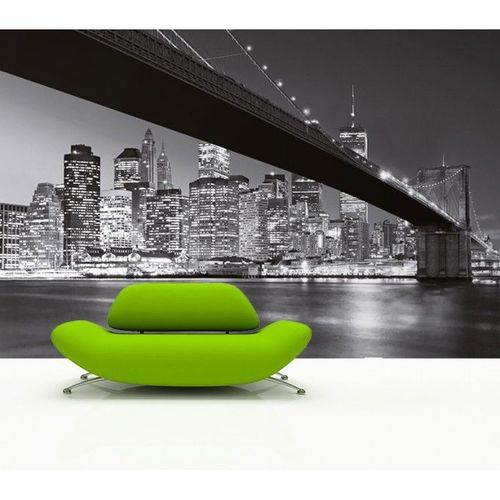 366x254cm Giant wall mural photo wallpaper New York Brooklyn Bridge art decor
