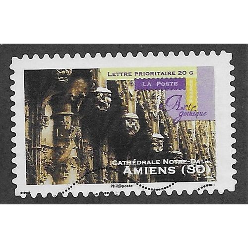 FRA 2011 (58c) 'GOTHIC ART - AMIENS 80' FINE USED (EBID56-575)