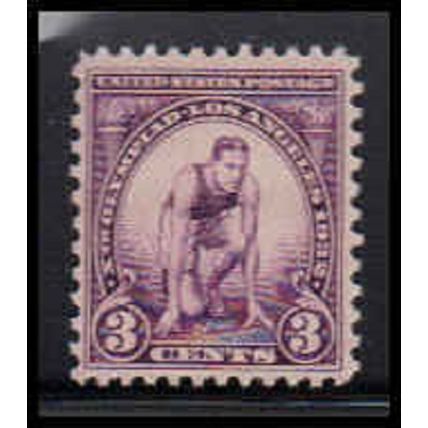 718 3c Runner Fine MNH O0102