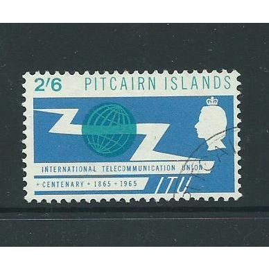 pitcairn islands sg50 vfu sg 50 itu