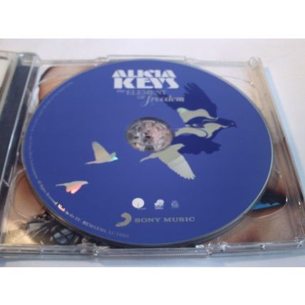 ALICIA KEYS -THE ELEMENT OF FREEDOM - CD+DVD ALBUM 2009 - 1 DISC