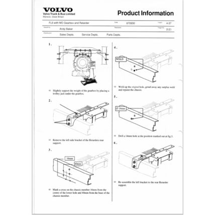 Volvo Trucks Power Transmission Product Information 1998 2003 PDF