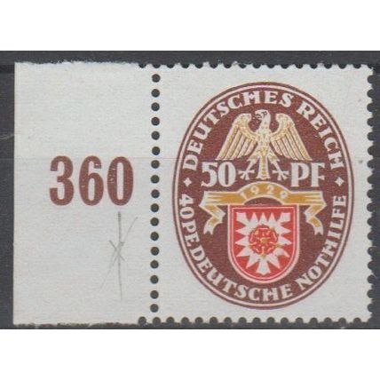 Mi: 434 (I) MNH 1929 Cat € 600 Certificate