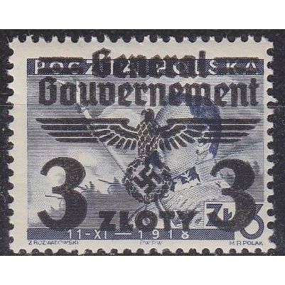 GERMANY REICH GenGouv [1940] MiNr 0029 ( */mh )