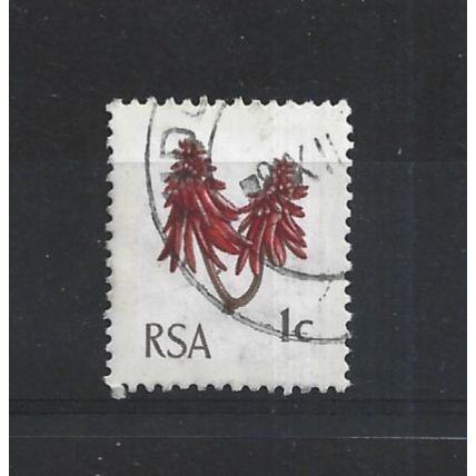 SouthAfrica.SG277 1c Kafferboom Flower.Fine Used.Aug25a