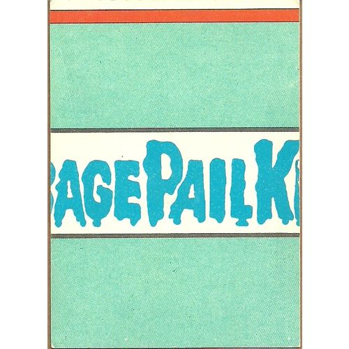 Garbage Pail Kids #453a Dead End Kit Trading Card 1987 Topps Chewing Gum