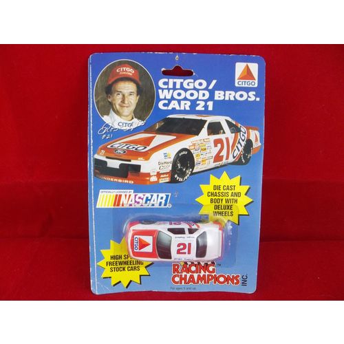 Racing Champions 1992 NASCAR #21 Morgan Sheppard Citgo Diecast Stock Car