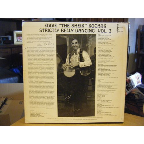 Eddie "The Sheik" Kochak Strictly Belly Dancing Vol. 3 SPS 5128 LP