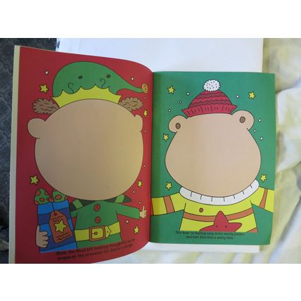 Christmas Funny Faces Includes Over 100 Stickers! Book