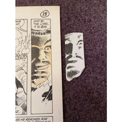 Spectre #1 p18 (1987) Colan Spectre returns to earth -Birth Page Winston Scullis